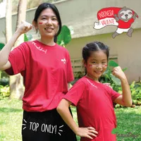 Kaos Anak dan Dewasa / Cotton Bamboo / Indonesia / Treetop