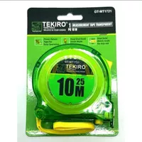 Tekiro Meteran Transparan 10 Meter / Meteran 10M GT-MT1721