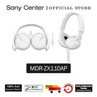 Sony Headphone MDR-ZX110AP White Original