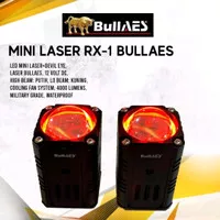 Lampu mini laser RX-1 Bullaes 1set (2biji)