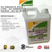 oli emkarate r134a 1 liter / oli kulkas / oli mobil