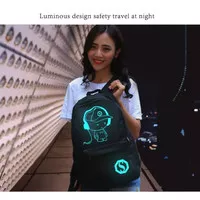 RANSEL WANITA TAS PUNGGUNG MURAH backpack sekolah alan walker symbol