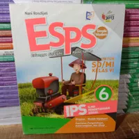 Buku Original ESPS IPS SD Kelas 6 K13 Revisi Print dig Erlangga
