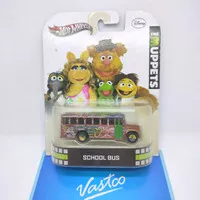 Hot Wheels The Muppets School Bus Hotwheels Retro Entertainment