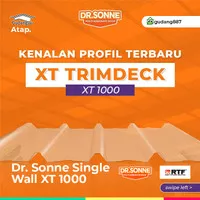 Atap Transparan / Varian Dr. Sonne XT1000 / Atap Bening Polycarbonat 