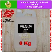 Caustic Soda Liquid 5 L / Soda Api Cair 5 L / Naoh Liquid 48% 