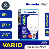 Lampu Hannochs Vario Kapsul 18 Watt Putih / Lampu Capsule Hannochs 18w