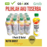 NUTRIBOOST Orange Botol Pet 300 ml - ( HARGA 1 PACK ISI 12 )