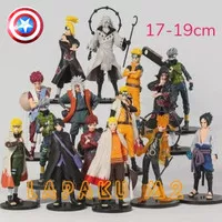 Action Figure Naruto Minato Sasuke Madara Gaara didara