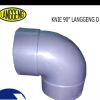 keni Knie knee elbow 6" pvc Langgeng D 6" Inch