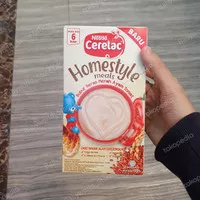 Cerelac HOMESTYLE bubur sereal bayi 6+ BERAS MERAH AYAM TOMAT 120gr