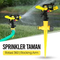 Rotate Sprinkler Springkler Sprayer Nozzle Air Irigasi Taman 1/2 inch