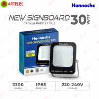 lampu tembak led sorot floodlight Hannochs New Signboard 30w Putih