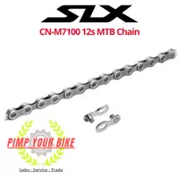 Chain Shimano SLX M7100 12 Speed 126L include Missing Link 105 Rantai