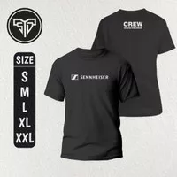 Kaos Sennheiser | Kaos Crew Sound | Baju Crew Sound Engineer