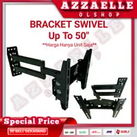 Bracket dinding tv Swivel 32- 50 Inch - Wall mount TV Swivel