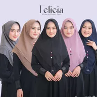 Azamka Hijab - Khimar Felicia - Jilbab Instan Ceruty