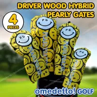 GOLF DRIVER WOOD HYBRID IRON PUTTER COVER PEARLY GATES