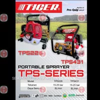 MESIN DOORSMEER POWER STEAM CUCI SEMPROT 2 TAK SPRAYER TIGER TPS226