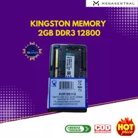 Ram kingston 2gb DDR3 PC3 12800 CL11 Longdimm KVR16N11/2