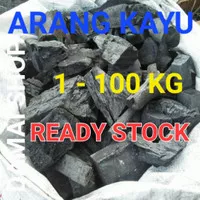 Arang Kayu / Arang Areng Kayu / Karbon Aktif 1 Kg - 100 Kg
