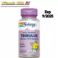 Solaray Tribulus 450 mg 40% Saponin Vital Extracts 60 VegCaps