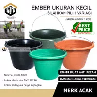 (GOJEK/GRAB) Timba Cor / Ember Semen Plastik Besar Warna Timba Air