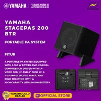 Yamaha Stagepas 200 BTR Portable Speaker System