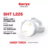 Surya Lampu Senter Besar LED SHT L225 + Led Emergency Rechargeable