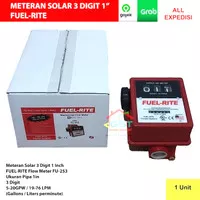 FUEL-RITE meteran solar 3 digit 1 inch / flow meter , 3 digit 1"