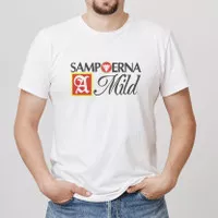 Kaos baju Rokok SAMPOERNA A Mild logo Cigarette - 100% Cotton t-shirt