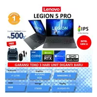 Lenovo Legion 5i Pro 16 i7 12700H 32GB 2TB SSD VGA RTX 3060 6GB