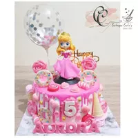 Kue Ulang Tahun Princess Aurora / Aurora Princess Cake / Kue Ultah