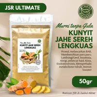 Kunyit Jahe Sereh Lengkuas Bubuk Murni JSR Ultimate Herbs Time