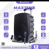 SPEAKER PORTABLE BARETONE MAX 15 NB MAX15NB MAX 15NB 15 INCH 800 WATT