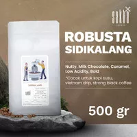 Kopi Robusta Sidikalang Asli Coffee Bean Espresso 500 Gram Biji Bubuk
