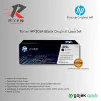 Toner cartridge hp laserjet 305a black original