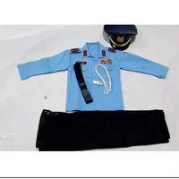 RAINN-BAJU SERAGAM TNI AU ANAK TK / KOSTUM TNI AU KARNAVAL 1 SET MURAH