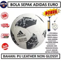 Bola adidas original - Bola Sepak Adidas Euro - Bola sepak + bonus