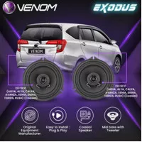 Speaker Coaxial Venom Exodus Plug N Play Toyota Avanza / Agya / Raize