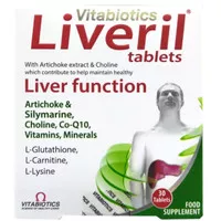 Vitabiotics Liveril 30 Tablets | Liver