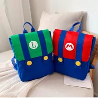 Tas Ransel Mario Bross Luigi Backpack Tas Ransel Anak Backpack Sekolah