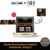 Beard Shampoo Pewarna Jenggot Kumis Brewok Hitam Natural Sevich Ori