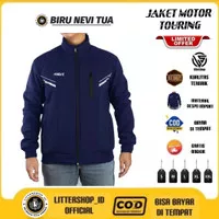 Jaket Motor Pria/Jaket Bahan Bonding Premium Cocok Buat Touring