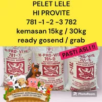 khusus gojek pakan lele hi provite 781-3 1 sak / karung