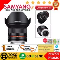 Samyang for Micro Four Thirds Mount 12mm f/2.0 NCS CS Lens