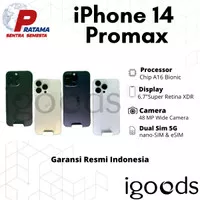 iPhone 14 Promax Garansi Resmi