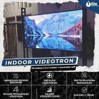 Videotron P5 indoor 2 x 1 meter + kontroler wifi, hdmi,lan