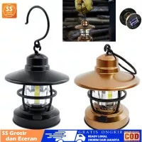 LED LAMPU CAMPING LENTERA OUTDOOR BATERAI TERANG UNTUK CAMPING MANCING