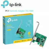 LAN CARD GIGABIT PCIE TP LINK TG3468 PCI LAN CARD 10/100/1000 BARU